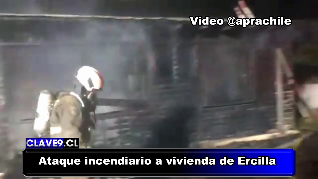 Ataque incendiario dejó una vivienda destruida en Ercilla Diario